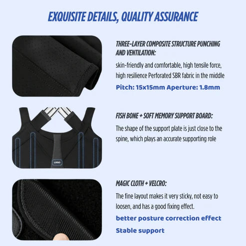 AlignFlex™ Posture Corrector Brace